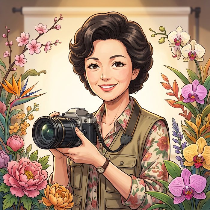 黄色仓库植物摄影师陈晓梅